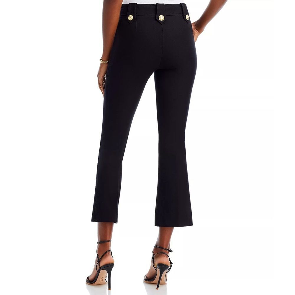 Derek Lam 10 Crosby Robertson High Waisted Crop Flare Pants, NWT, Size 4 - Picture 4 of 16